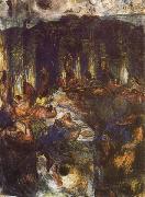Paul Cezanne The Orgy or the Banquet France oil painting artist